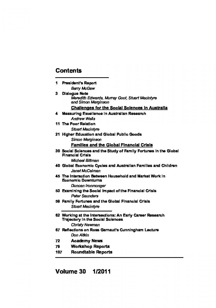 Dialogue Vol 30 1 2011 final pdf 1