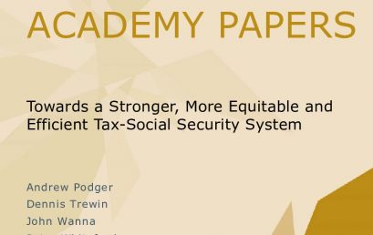 Academy Papers 1/2013- Towards a stronger, more equitable and efficient tax-social security system