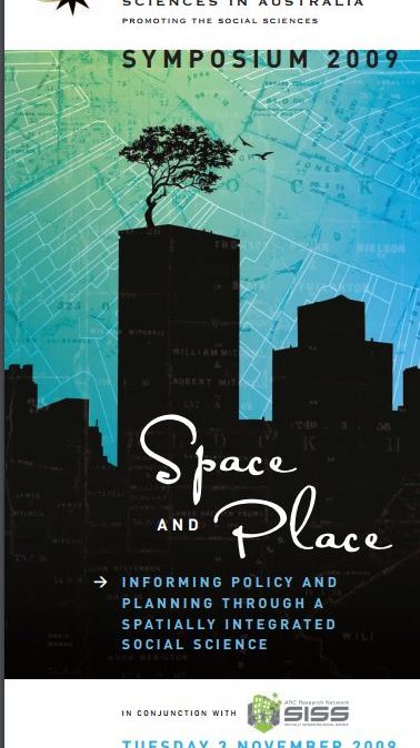 Space and place matter