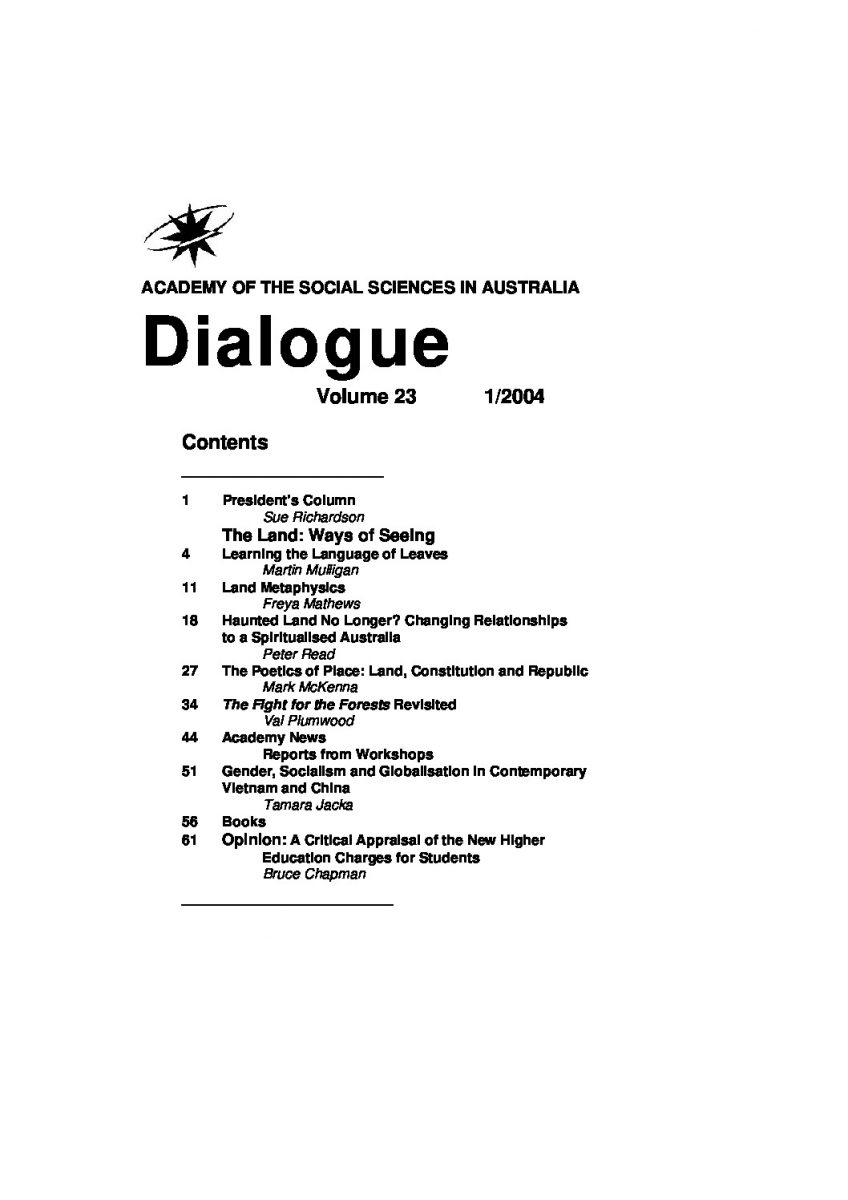 2004 Vol23 No1 pdf 1