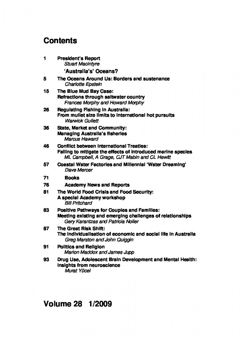 2009 Vol28 No1 pdf 1