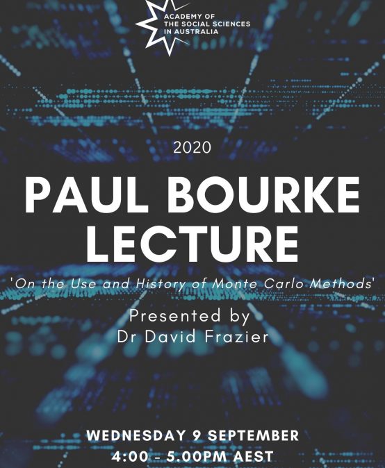 Dr David Frazier: 2020 Paul Bourke Lecture