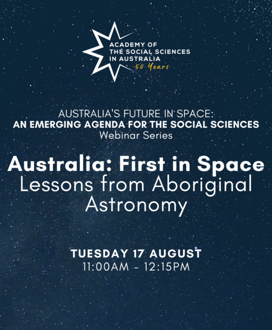 First in Space: Lessons from Aboriginal Astronomy