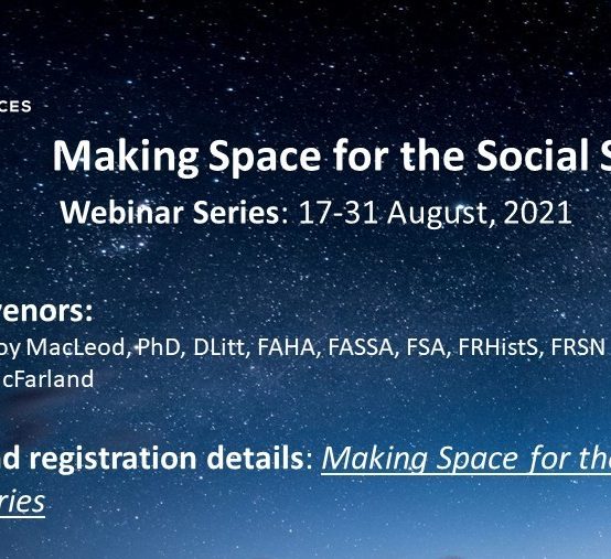 Making Space for the Social Sciences: Webinar Series