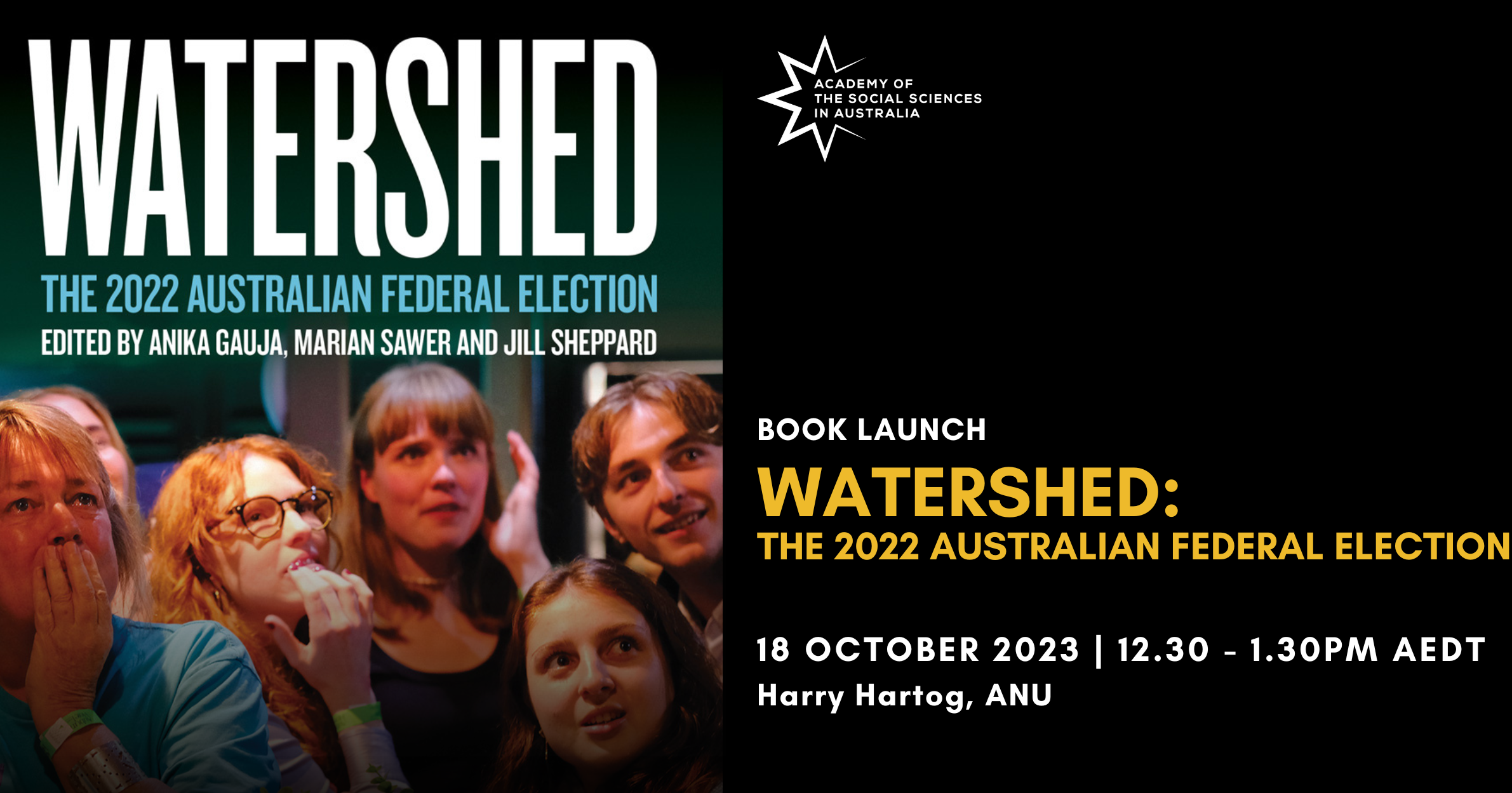 Watershed The 2022 Australian Federal Election Book Launch