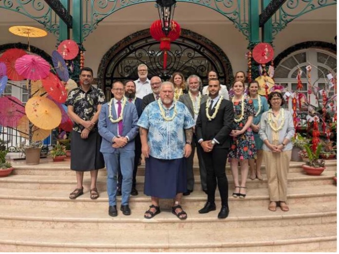 Academy representatives join delegation to French Polynesia