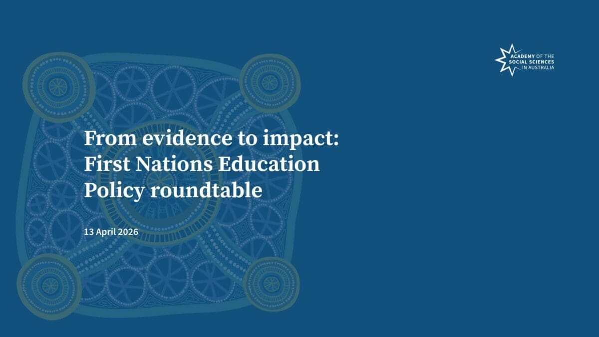 First Nations Education Policy Roundtable (presentation)