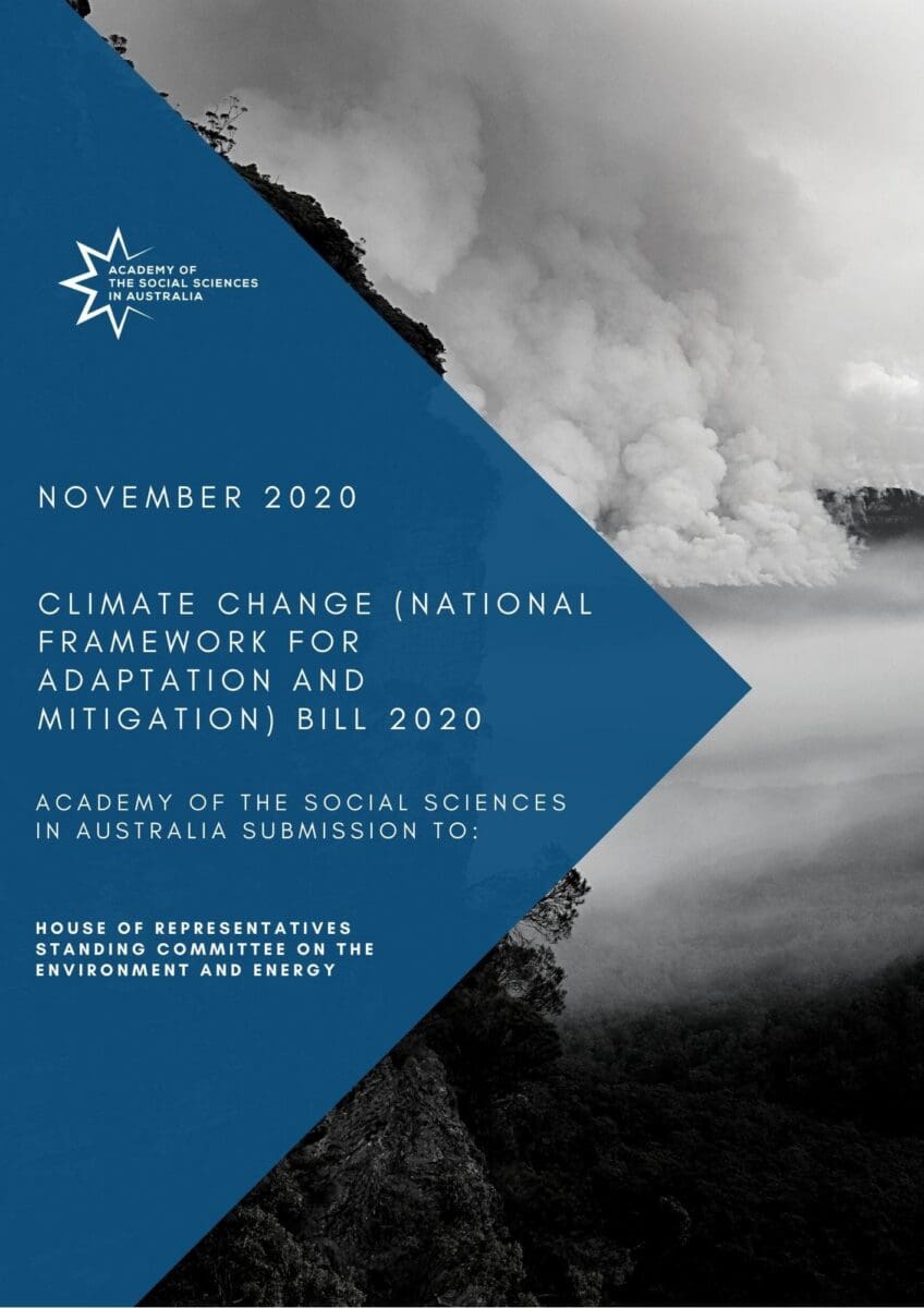 Climate Submission Cover 1