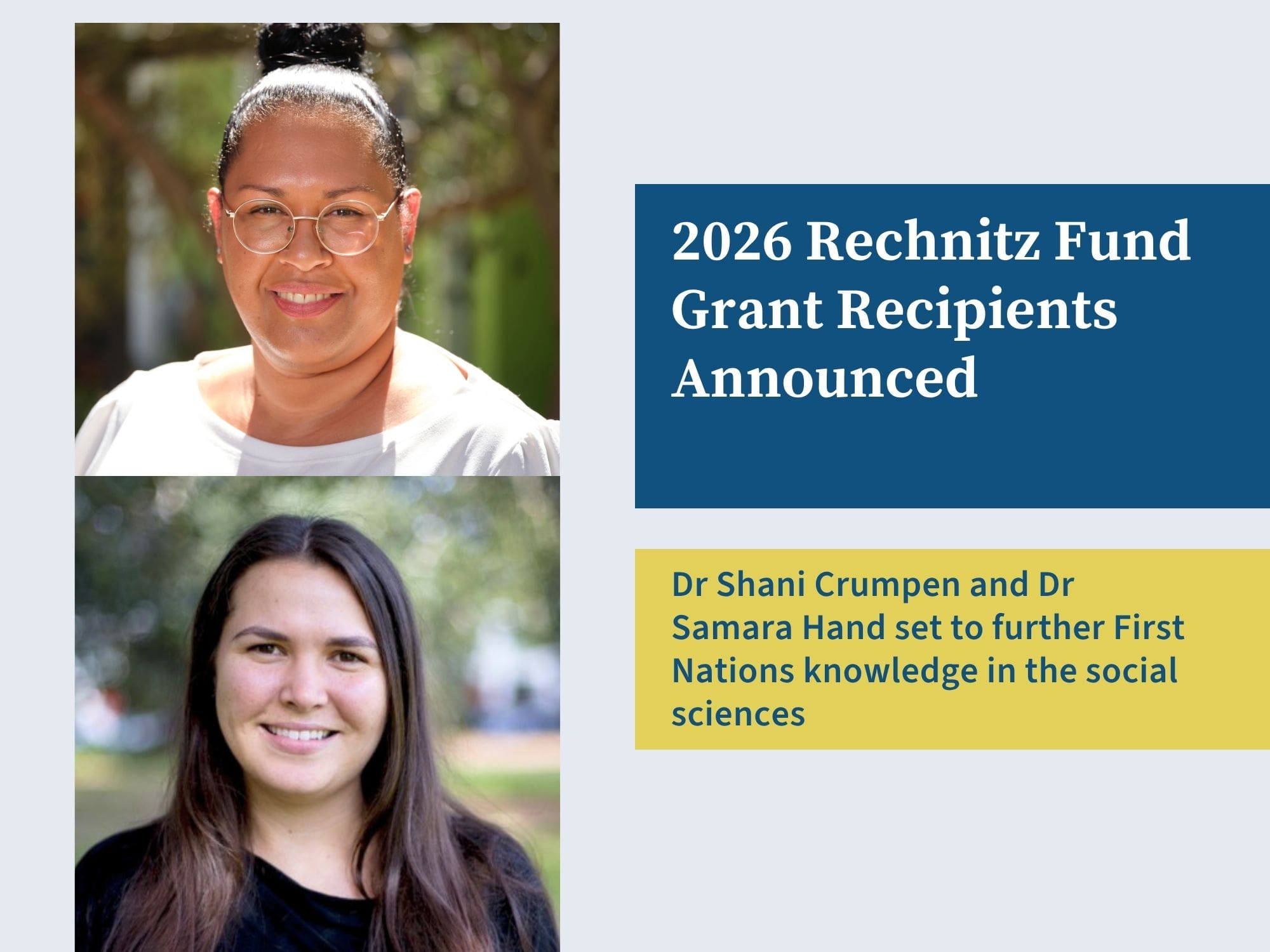Rechnitz Fund Grant recipients set to further First Nations knowledge in the social sciences